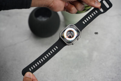 Soft Silicone Strap With Aluminium Closure Pin For Apple Watch 49 MM (Series Ultra/Ultra 2/Ultra 3) 158 Soft Silicone Strap With Aluminium Closure Pin For Apple Watch 49 MM (Series Ultra/Ultra 2/Ultra 3)