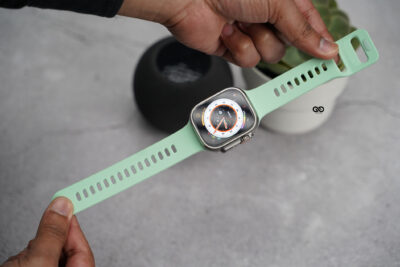 Soft Silicone Strap With Aluminium Closure Pin For Apple Watch 49 MM (Series Ultra/Ultra 2/Ultra 3) 186 Soft Silicone Strap With Aluminium Closure Pin For Apple Watch 49 MM (Series Ultra/Ultra 2/Ultra 3)