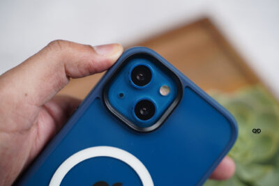 Dark Blue Magsafe Drop Proof Sleek Transparent case For iPhone 13