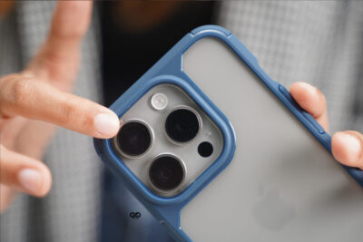 Blue Defender Rugged Protective Case for iPhone 15 Pro Max