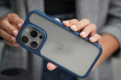 Blue Defender Rugged Protective Case for iPhone 15 Pro Max