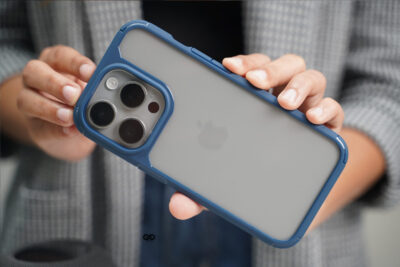 Blue Defender Rugged Protective Case for iPhone 15 Pro Max