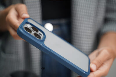 Blue Defender Rugged Protective Case for iPhone 15 Pro Max