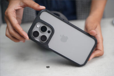 Black Defender Rugged Protective Case for iPhone 15 Pro Max