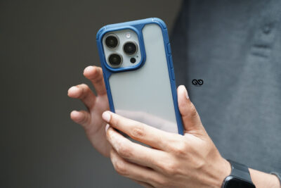 Blue Defender Rugged Protective Case for iPhone 15 Pro