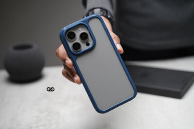 Blue Defender Rugged Protective Case for iPhone 15 Pro