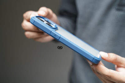 Blue Defender Rugged Protective Case for iPhone 15 Pro