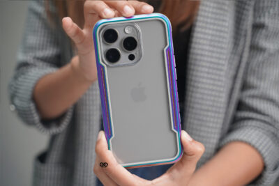 Iridescent Tactical Defense Case For iPhone 15/15Plus/15Pro/15Pro Max