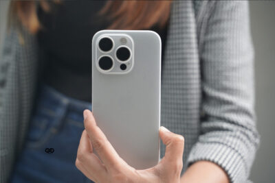 Frosted White Ultra Thin Case for iPhone 15 Pro Max