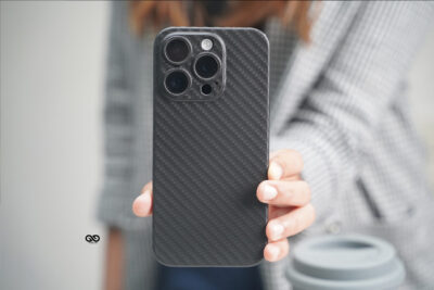 Carbon Ultra Thin Slim Case for iPhone 15 Pro