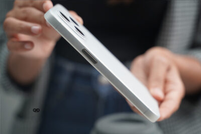 Frosted White Ultra Thin Case for iPhone 15 Pro Max