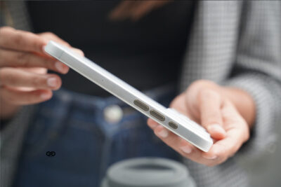 Frosted White Ultra Thin Case for iPhone 15 Pro Max