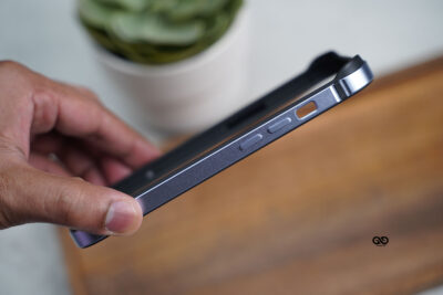 Blue Fiber Bumper for iPhone 15 (Bumper, not a Case)