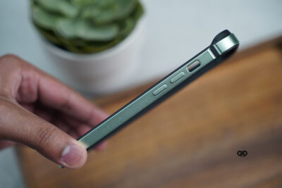 Green Fiber Bumper for iPhone 15 Plus(Bumper, not a Case)