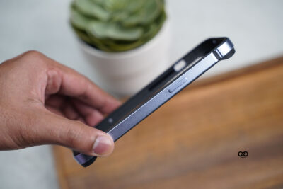 Blue Fiber Bumper for iPhone 15 (Bumper, not a Case)