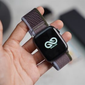 Blue/Black Trail Loop Band For Apple Watch 44MM 45MM 46MM Series 4 5 6 7 8 9 10 11 (SE 2 3 Gen)