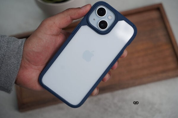 Blue Defender Rugged Protective Case for iPhone 15 Plus