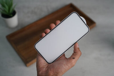 Dustgrill Tempered Glass For iPhone 15/15Plus/15Pro/15Pro Max