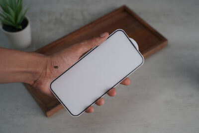 Dustgrill Tempered Glass For iPhone 15/15Plus/15Pro/15Pro Max