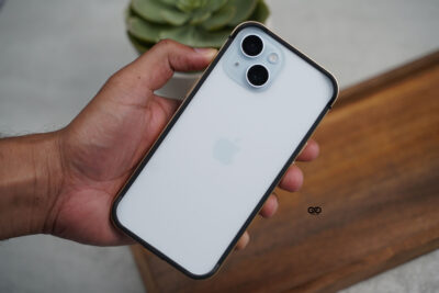 Copper Gold Fiber Bumper for iPhone 15 (Bumper, not a Case)