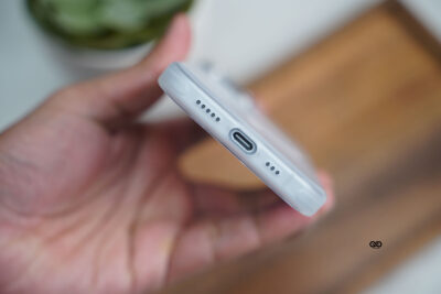 Smoky Black Magsafe Matte Finish Case with Kickstand Ring Feature