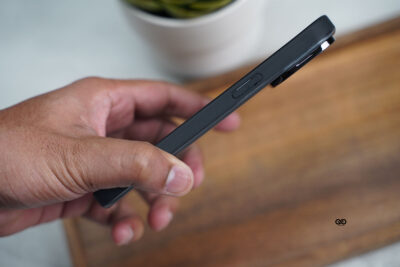 Smoky Black Magsafe Matte Finish Case with Kickstand Ring Feature