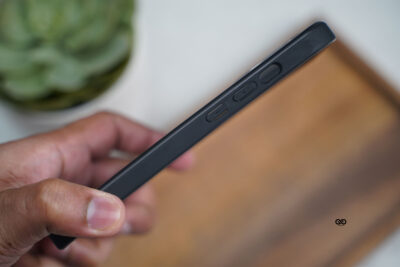 Smoky Black Magsafe Matte Finish Case with Kickstand Ring Feature