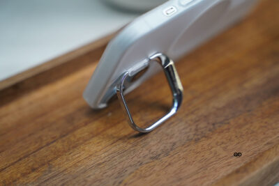 Smoky Black Magsafe Matte Finish Case with Kickstand Ring Feature