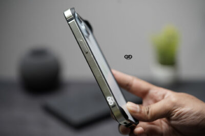 Light Yellow Fiber Bumper for iPhone 15 (Bumper, not a Case)