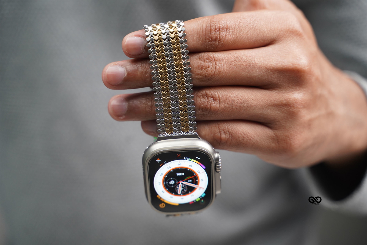 Magnetic closure stainless steel loop Apple Watch 49 mm Series Ultra/Ultra 2 23 Magnetic closure stainless steel loop Apple Watch 49 mm Series Ultra/Ultra 2 - Image 23
