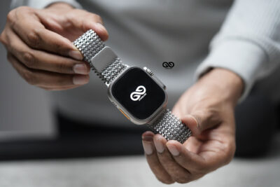 Magnetic closure stainless steel loop Apple Watch 49 mm Series Ultra/Ultra 2 39 Magnetic closure stainless steel loop Apple Watch 49 mm Series Ultra/Ultra 2