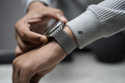 Magnetic closure stainless steel loop Apple Watch 49 mm Series Ultra/Ultra 2 37 Magnetic closure stainless steel loop Apple Watch 49 mm Series Ultra/Ultra 2