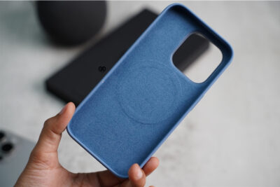 Storm Blue Magsafe Silicone Case For iPhone 15 Pro