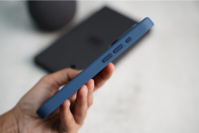 Storm Blue Magsafe Silicone Case For iPhone 15 Pro