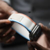 Orange/Beige Trail Loop Band For Apple Watch 49 (Series Ultra/Ultra 2/Ultra 3)