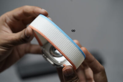 Orange/Beige Trail Loop Band For Apple Watch 49 (Series Ultra/Ultra 2/Ultra 3)