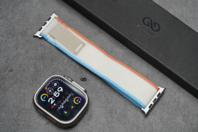 Orange/Beige Trail Loop Band For Apple Watch 49 (Series Ultra/Ultra 2/Ultra 3)