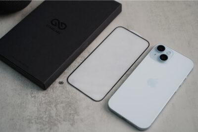 Dustgrill Tempered Glass For iPhone 15/15Plus/15Pro/15Pro Max