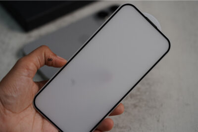 Dustgrill Tempered Glass For iPhone 15/15Plus/15Pro/15Pro Max