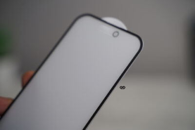 Matte Full Screen Tempered Glass with Soft Edges