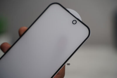 Matte Full Screen Tempered Glass with Soft Edges