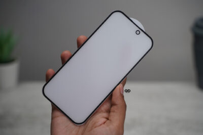 Matte Full Screen Tempered Glass with Soft Edges