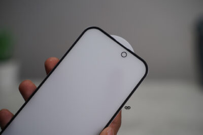 Matte Full Screen Tempered Glass with Soft Edges