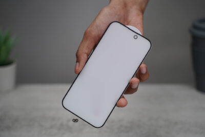 Matte Full Screen Tempered Glass with Soft Edges