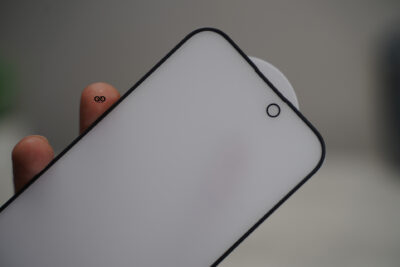 Matte Full Screen Tempered Glass with Soft Edges