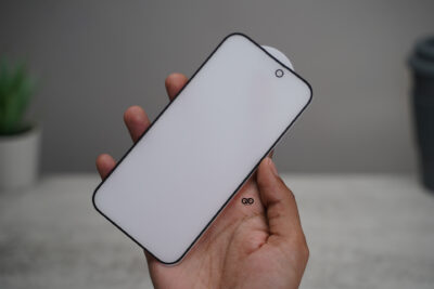 Matte Full Screen Tempered Glass with Soft Edges