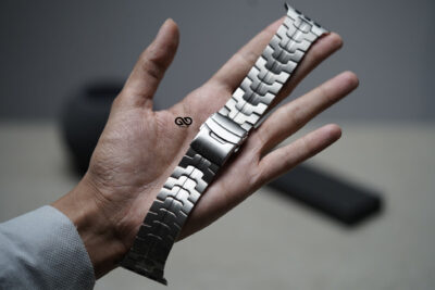 Titanium Link Chain Strap For Apple Watch 49 (Series Ultra/Ultra 2/Ultra 3)