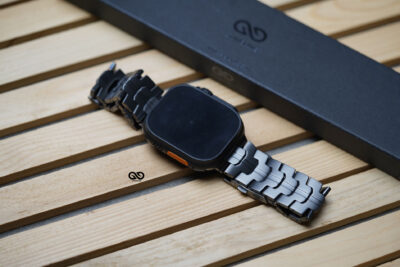 Titanium Link Chain Strap For Apple Watch 49 (Series Ultra/Ultra 2/Ultra 3)