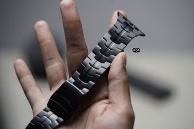 Titanium Link Chain Strap For Apple Watch 49 (Series Ultra/Ultra 2/Ultra 3)