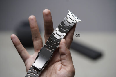 Titanium Link Chain Strap For Apple Watch 49 (Series Ultra/Ultra 2/Ultra 3)